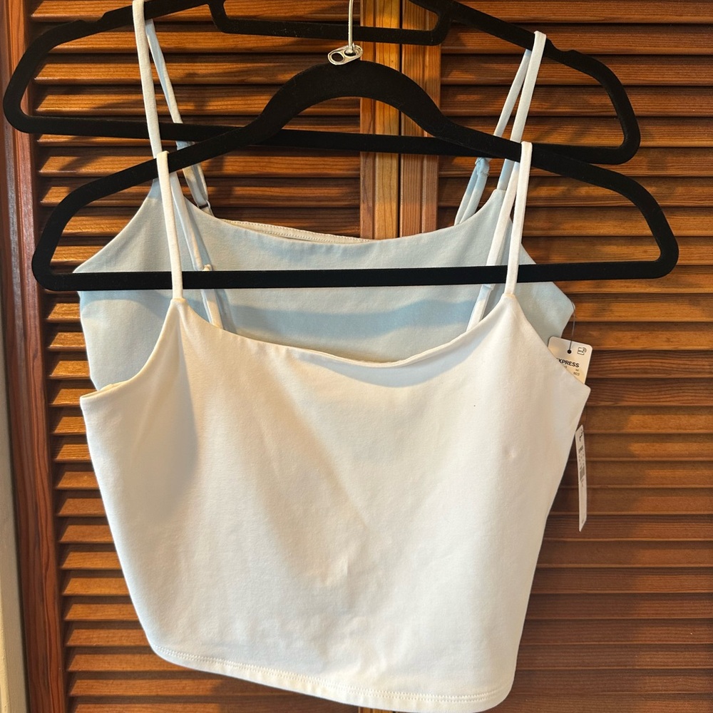Express body contour Cammies
One white, one light blue